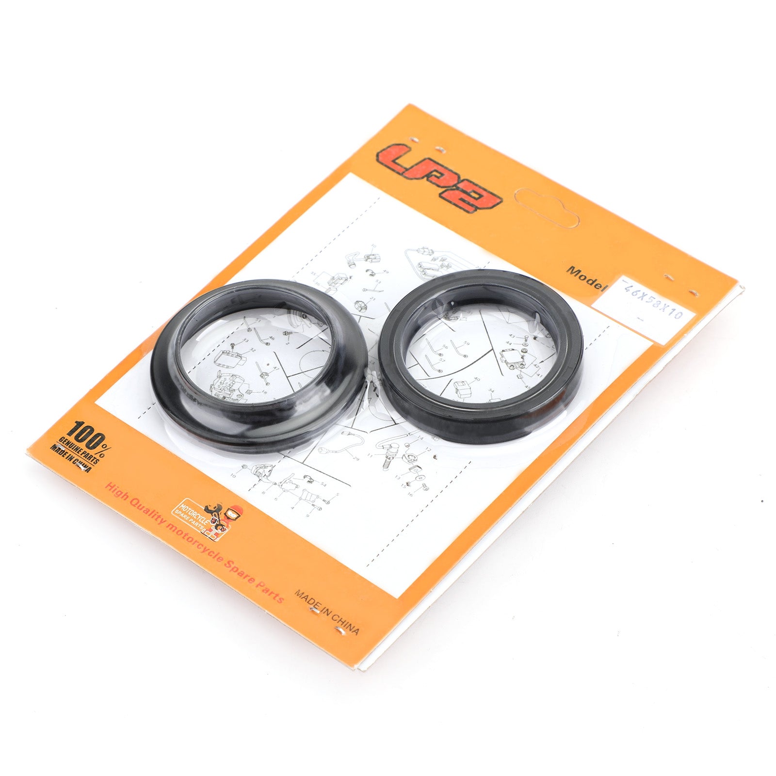 1998-2008 Kawasaki ZX600 ZX636 Ninja ZX-6R ZZ-R600 ZX-9R Fork Seal Dust Kit