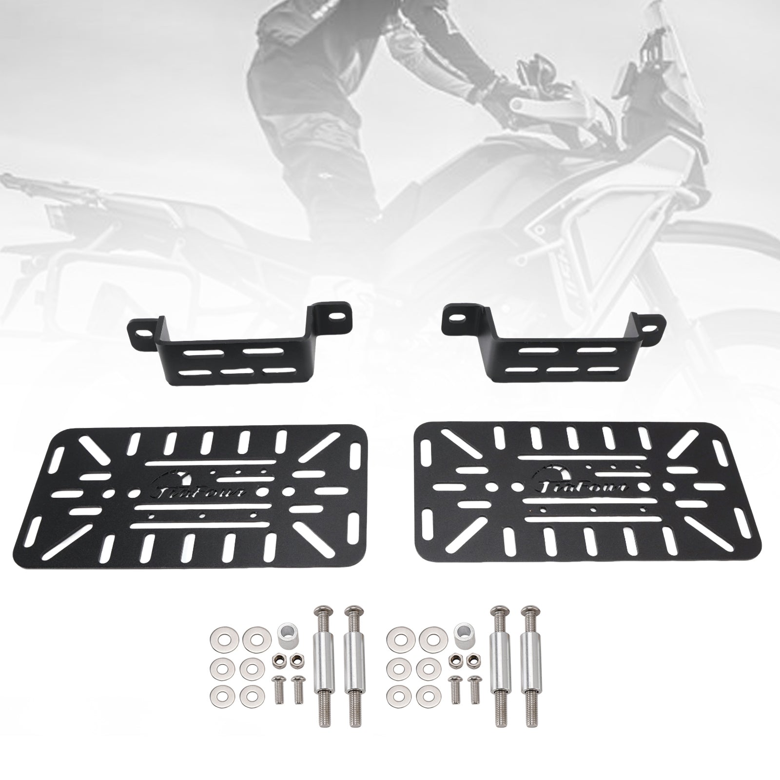 2024-2025 Cfmoto 450Mt Saddlebag Support Mounting Bracket Racks Right Black