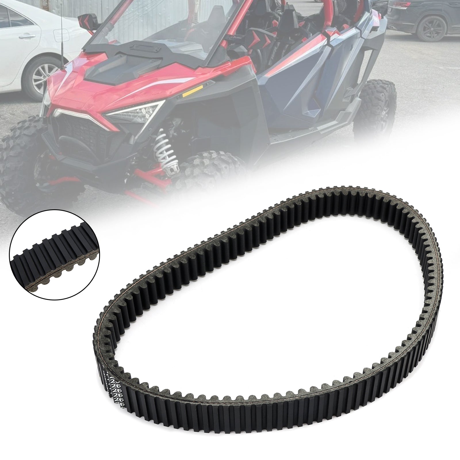 Polaris Rzr Pro R 4 Sport Ultimate Premium Correa de transmisión de embrague Aramida 3211226