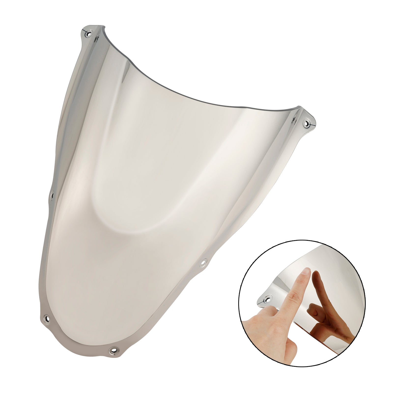 06-10 ヤマハ RS125 ABS オートバイ フロントガラス フロント スクリーン