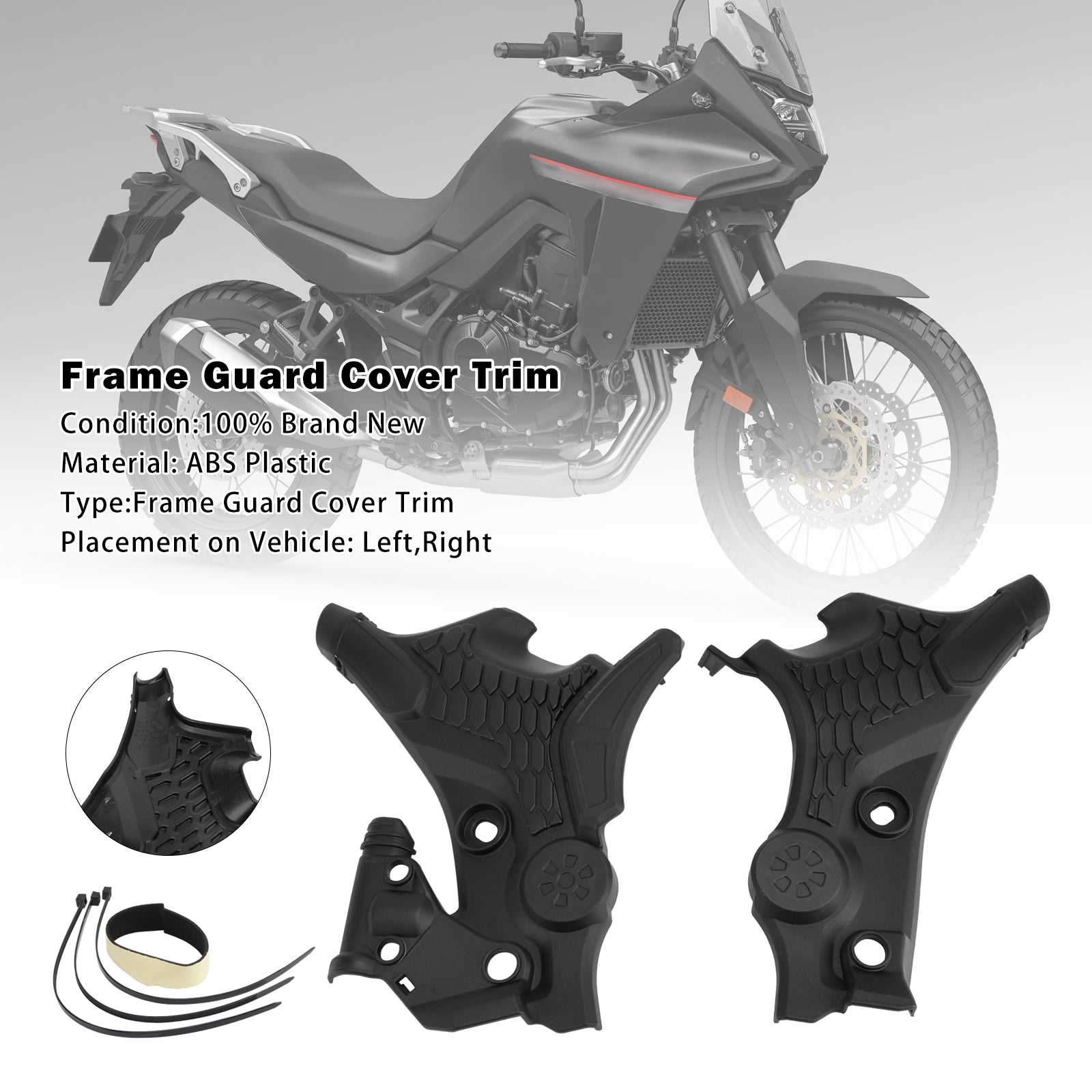 2023-2025 Honda XL750 Transalp Frame Guard Side Protection Cover Fairing
