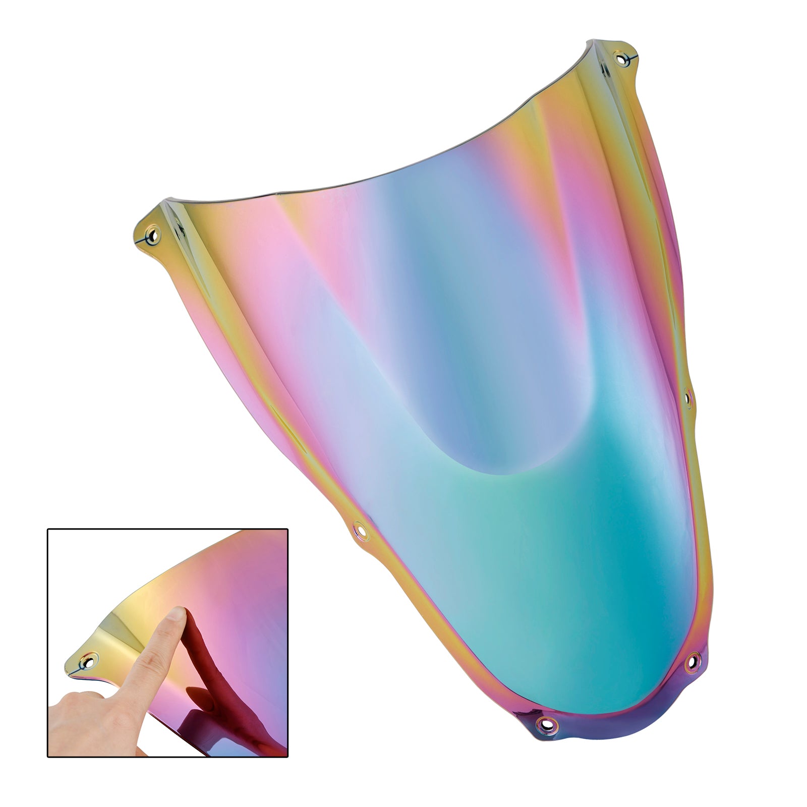 06-10 ヤマハ RS125 ABS オートバイ フロントガラス フロント スクリーン