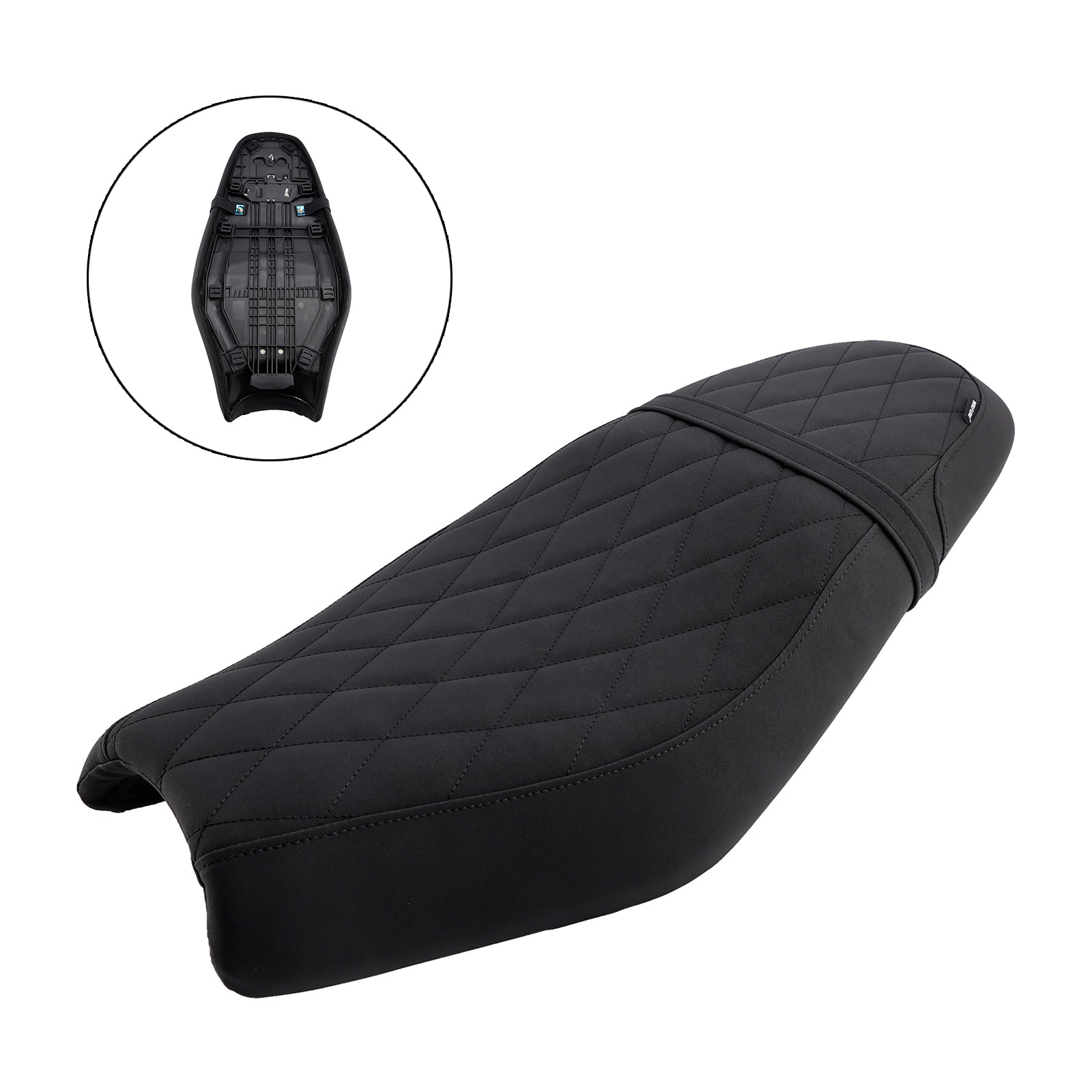 24+ Speed Scrambler 400 x Cushion Complete Cushion Rider Seat Black Black