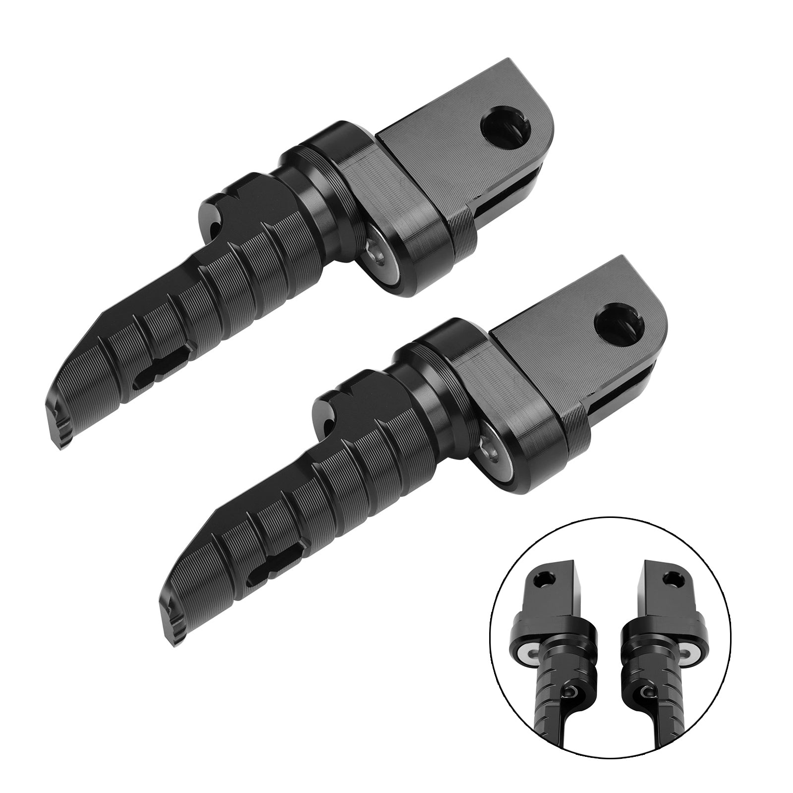 Front Footrests Foot Peg fit for INTERCEPTOR 650 2018-2023 Hunter 350 2022-2023