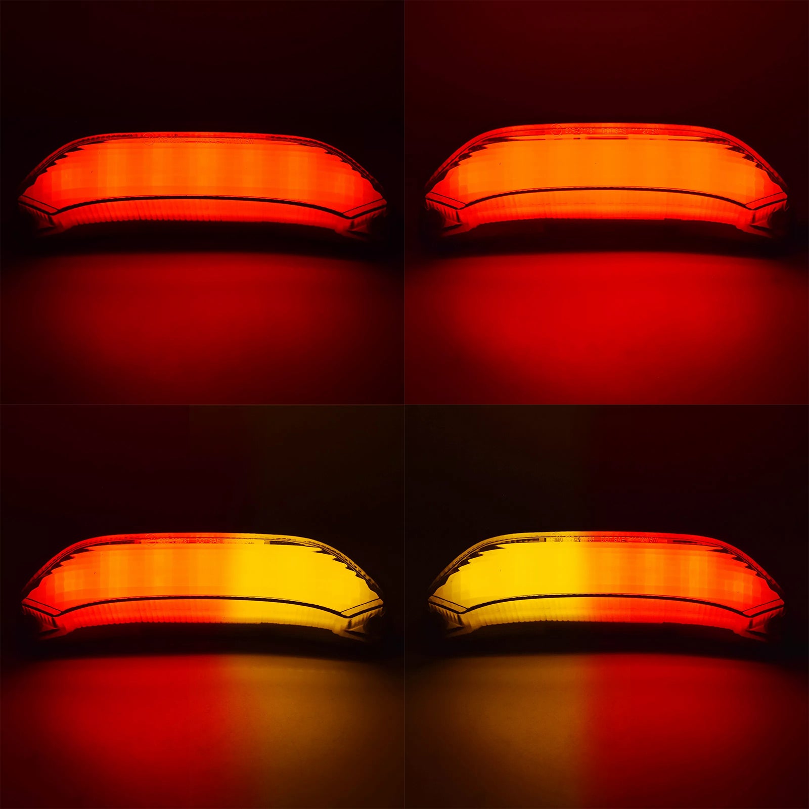 13-24 Honda CBR600RR LED Heckschwanzbremse drehen Signale Licht