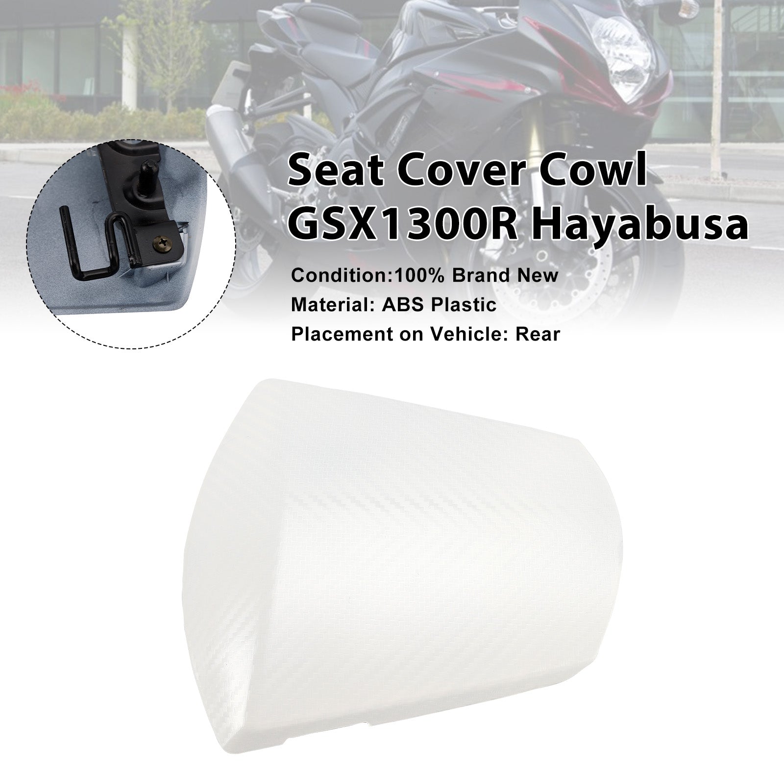 Housse de carénage de siège arrière Suzuki GSXR600 GSXR750 K11 2011-2026