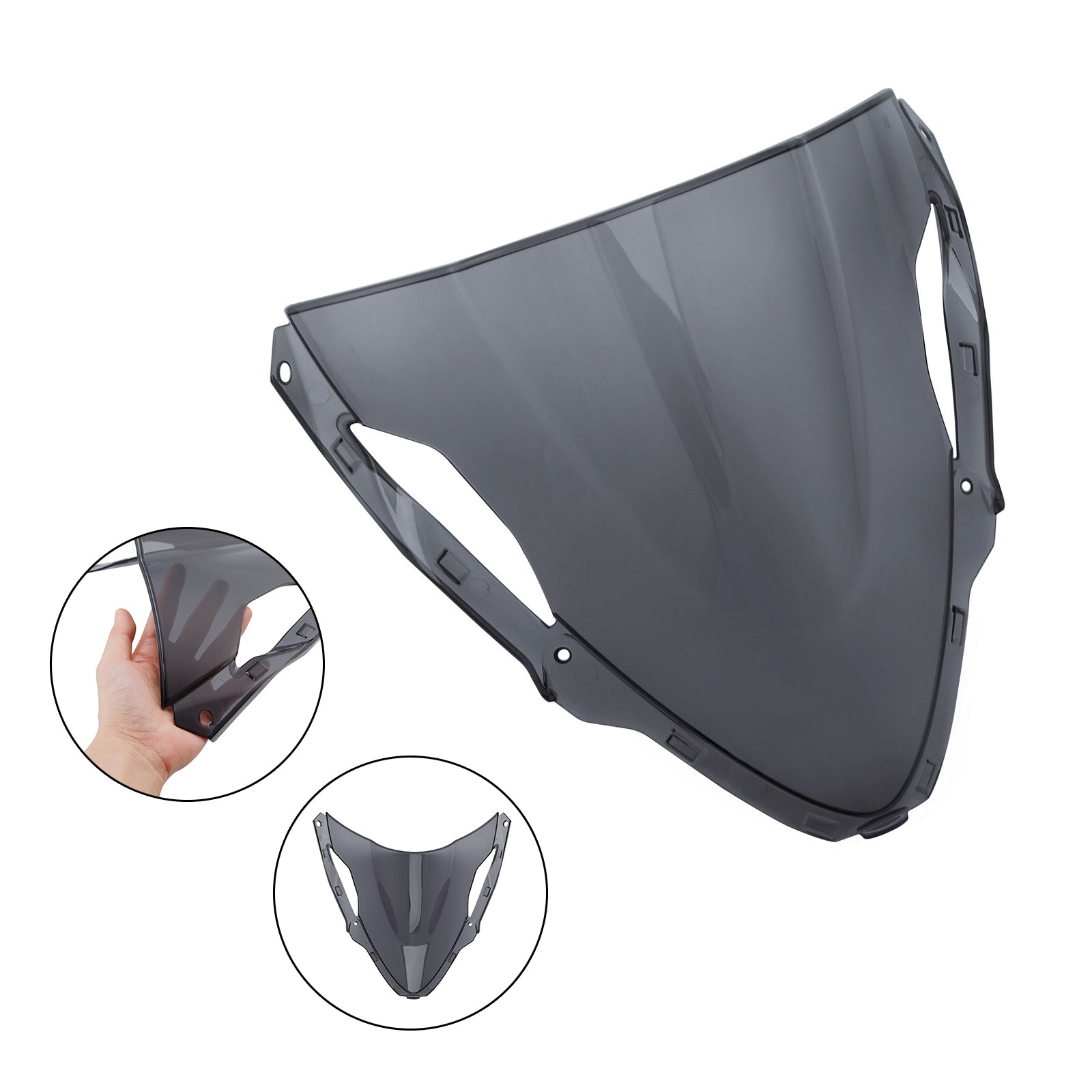 24-25 Kawasaki ZX6R 636 Windshield Windscreen