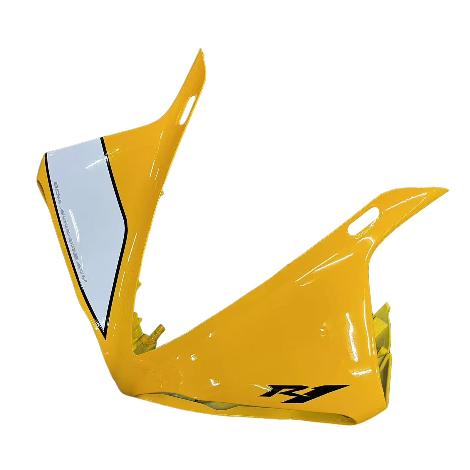 Amotopart 2009-2011 Yamaha YZF 1000 R1 Yellow Black White Fairing Kit