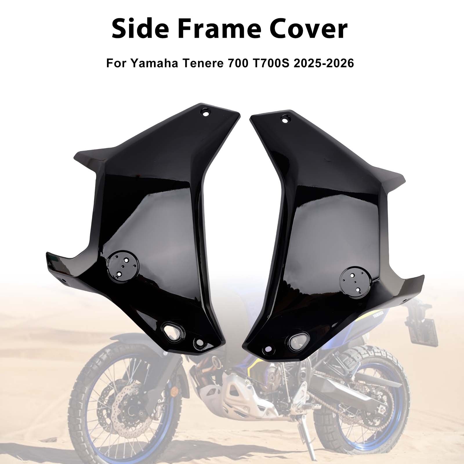 2025–2026 Yamaha Tenere 700 T700S Seitenrahmen-Verkleidungsabdeckung