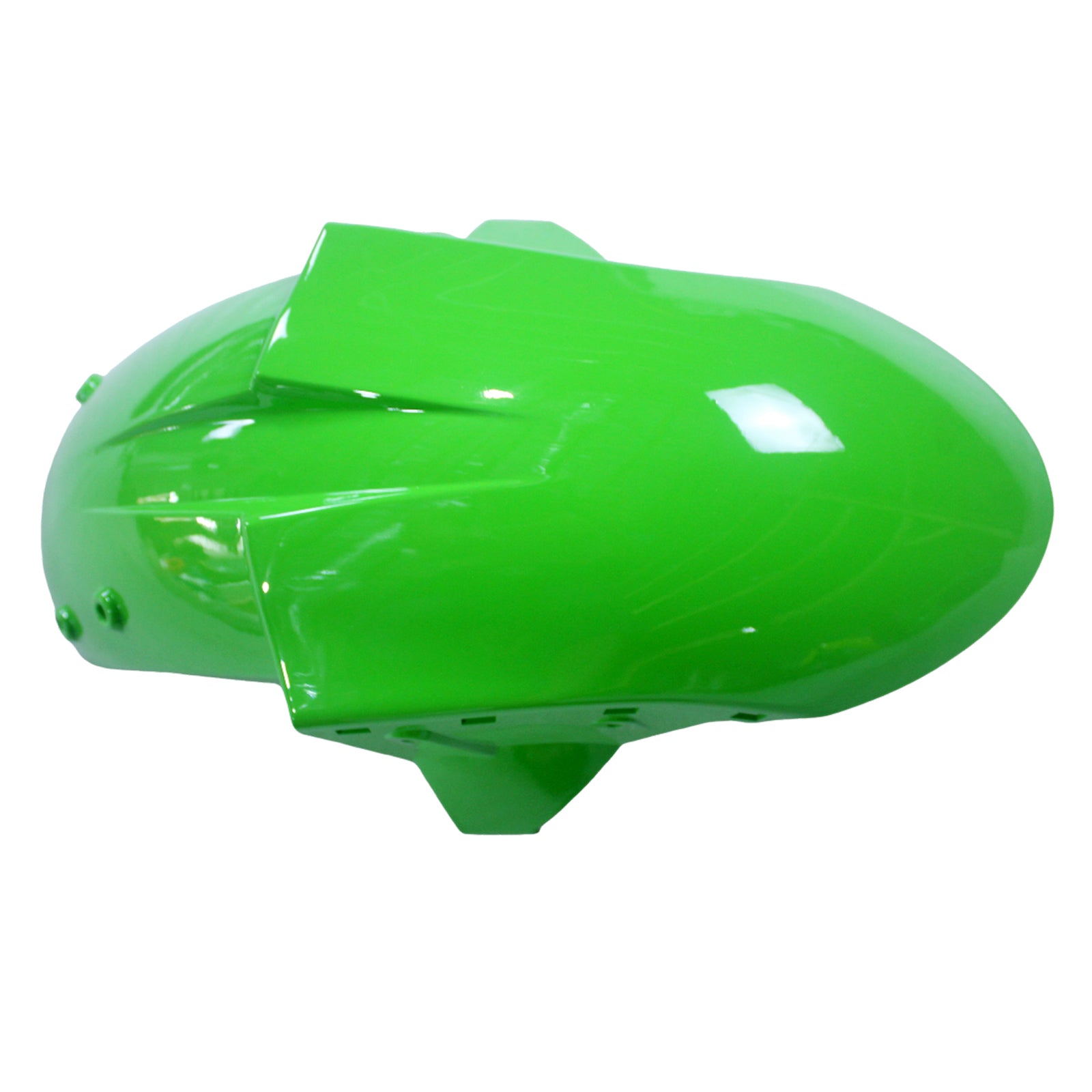 Amotopart 2007-2008 Kawasaki ZX6R 636 Green Black Fairing Kit