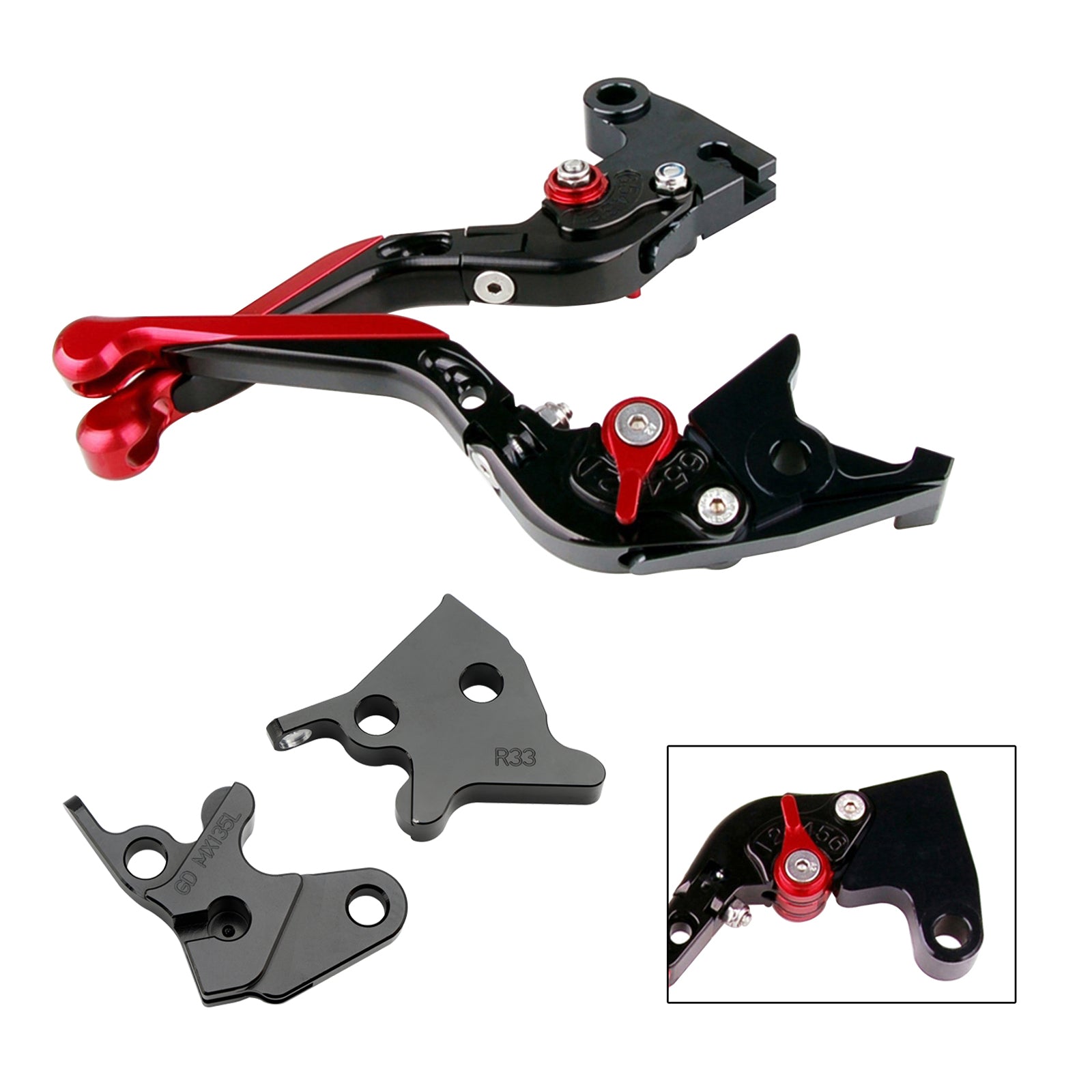 YAMAHA YBR125 2005-2014 Adjustable Clutch Brake Lever
