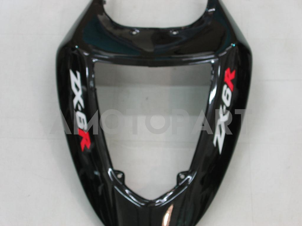 Amotopart 2005-2006 ZX6R 636 カワサキ ブラック フェアリングキット