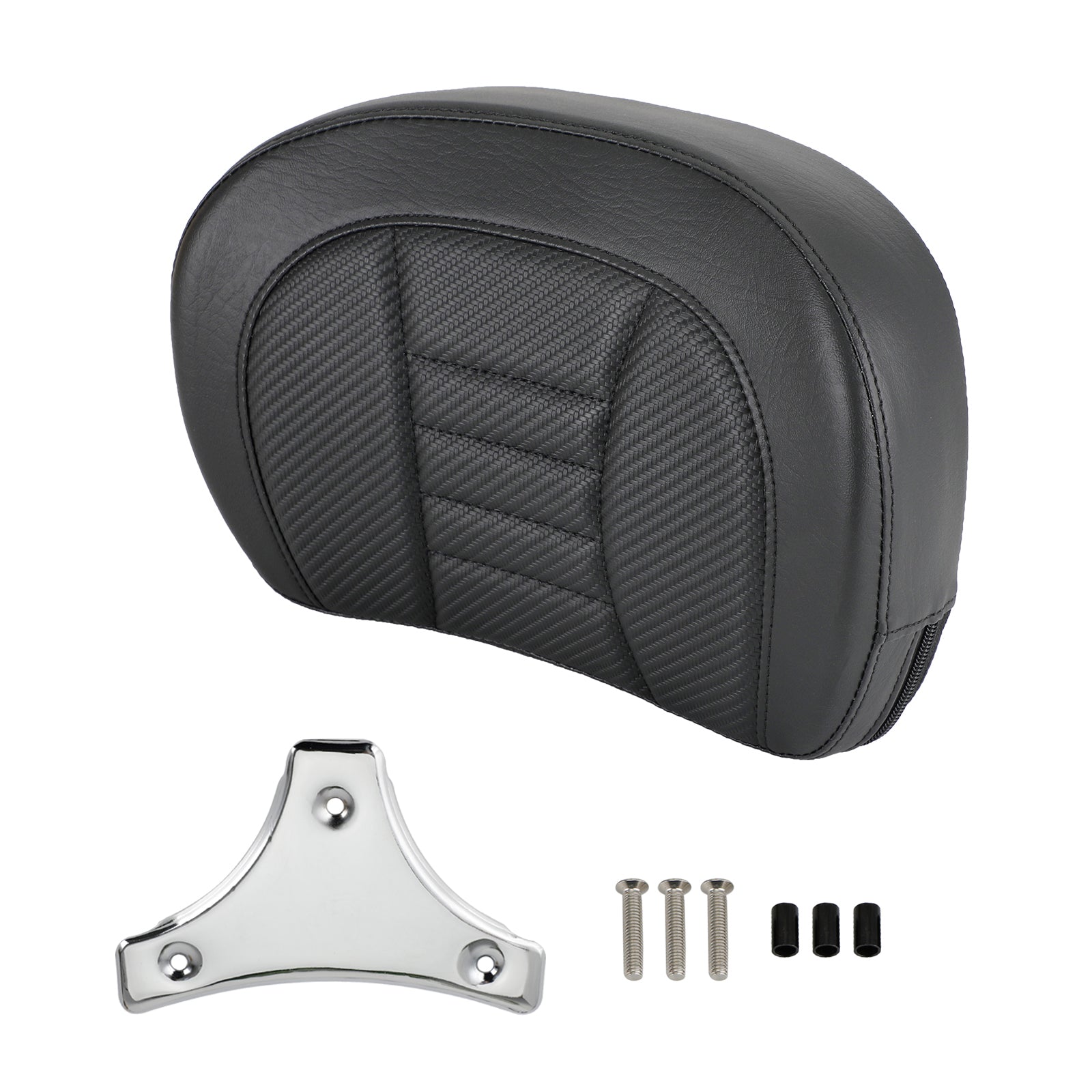 Driver Rider Sissy Bar Seat Backrest Pad for CVO Street Glide FLHXSE 2015-2021