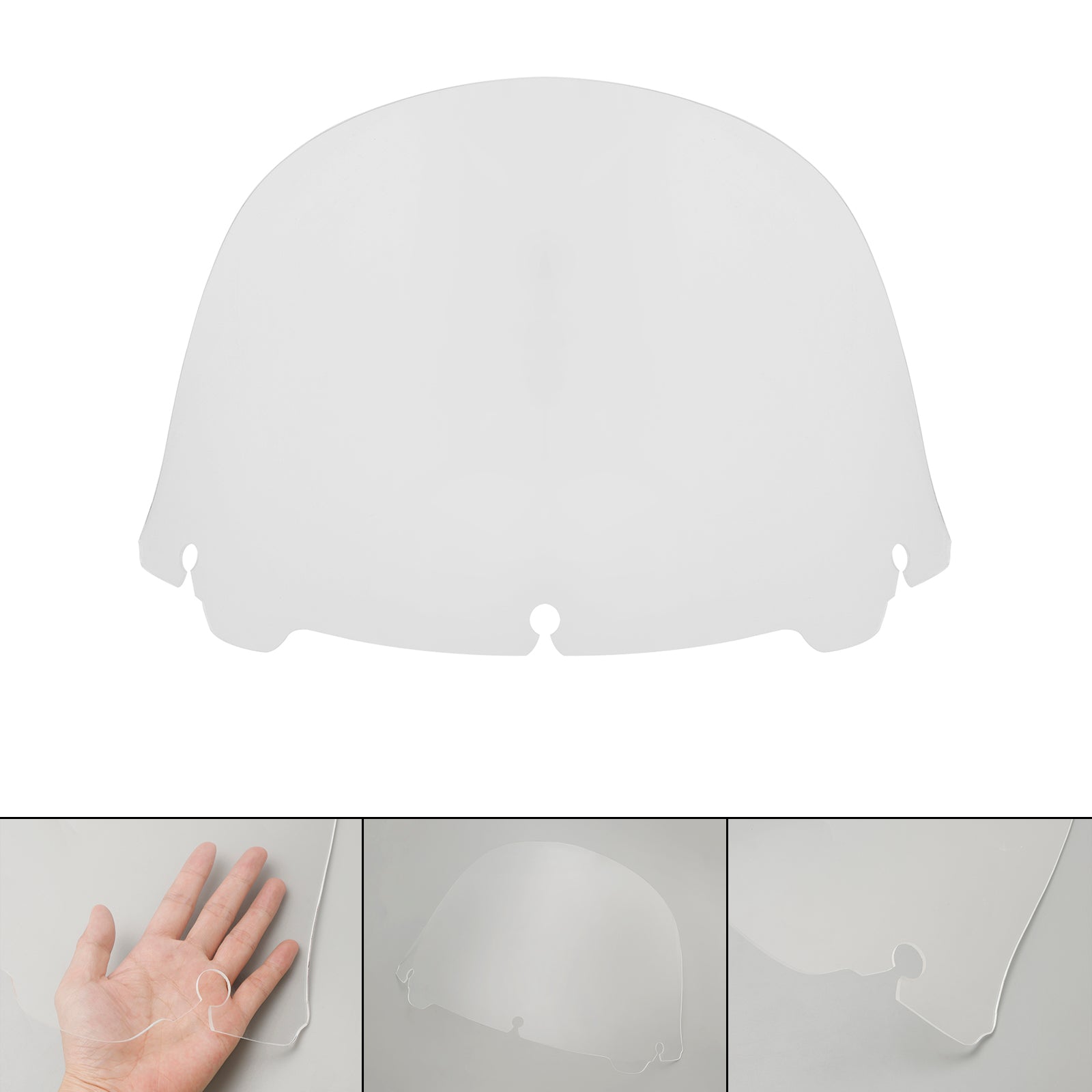 Parabrezza per parabrezza Electra Glide Street Glide Ultra Classic da 13" 2014+