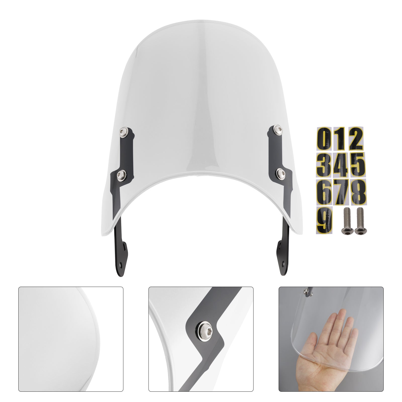 2024-2025 YAMAHA XSR 155 2020-2023 XSR 125 Windshield WindScreen