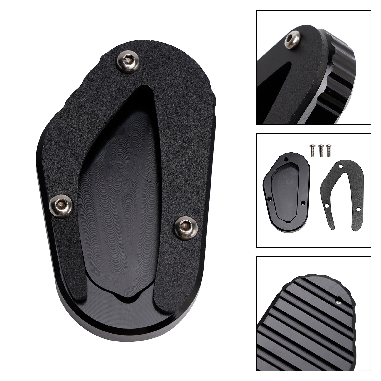 18-23 Bonneville T100 Street Scrambler 900 Kickstand Enlarge Plate Pad