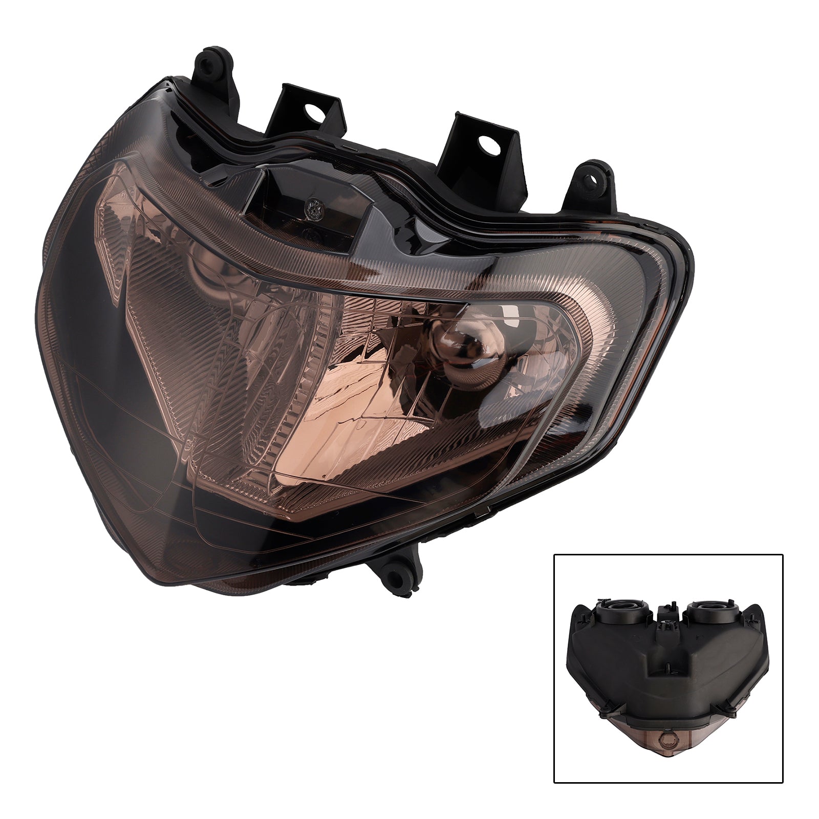 01-03 Suzuki Gsx-R 1000 750 600 Headlight Grille Front Light Case Fit Smoke