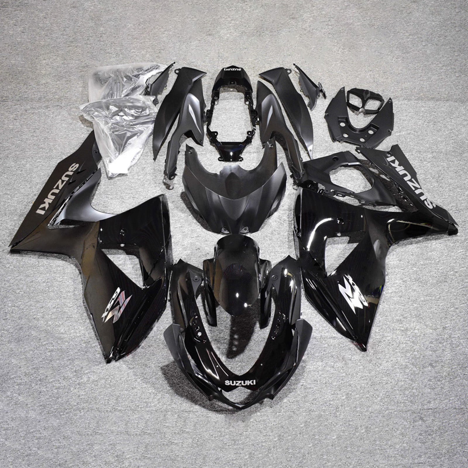 Amotopart 2009-2016 Suzuki GSXR1000 Black Fairing Kit