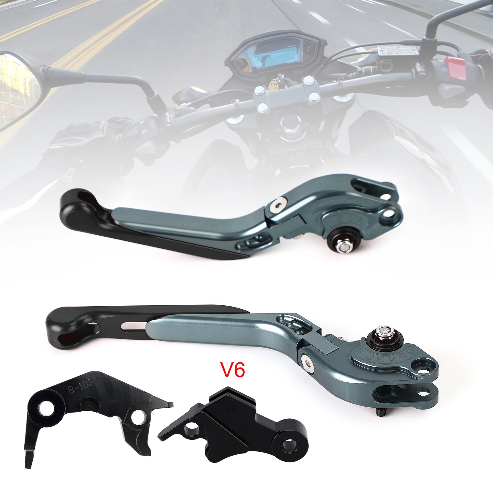 2024-2025 Yamaha XSR900 XSR900GP MT-09 Adjustable Clutch Brake Lever fit