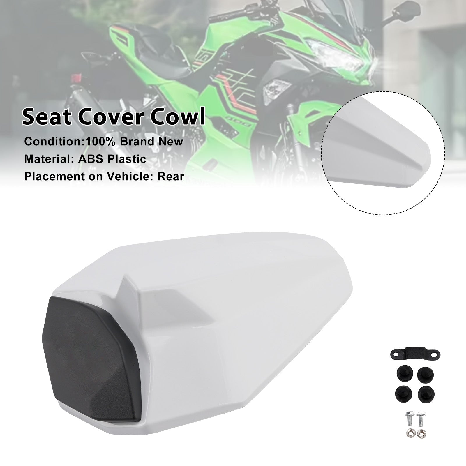 Kawasaki ZX25R ZX4R ZX4RR 20-25 Racing Tail Rear Seat Fairing Cowl