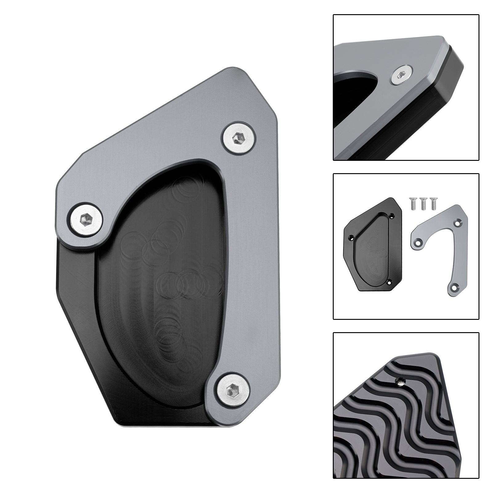 Suzuki V-strom 650 DL650 XT 2011-2024 Kickstand Enlarge Plate Pad