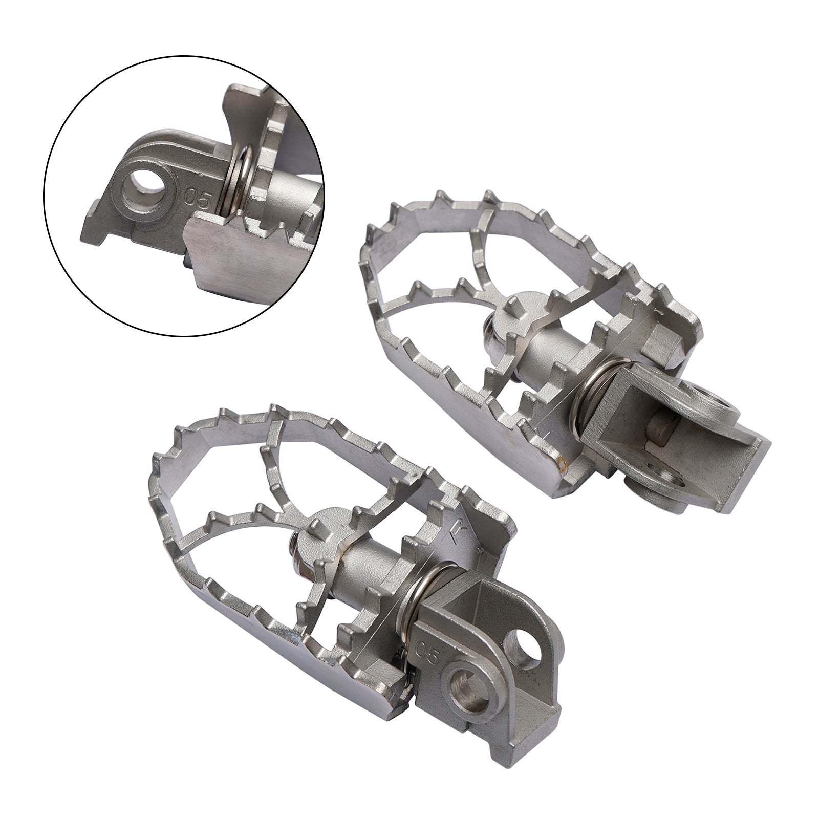 Forfodstøtter fodpinde Fit til Husqvarna 701 Enduro 16-23 Norden 901 22-23