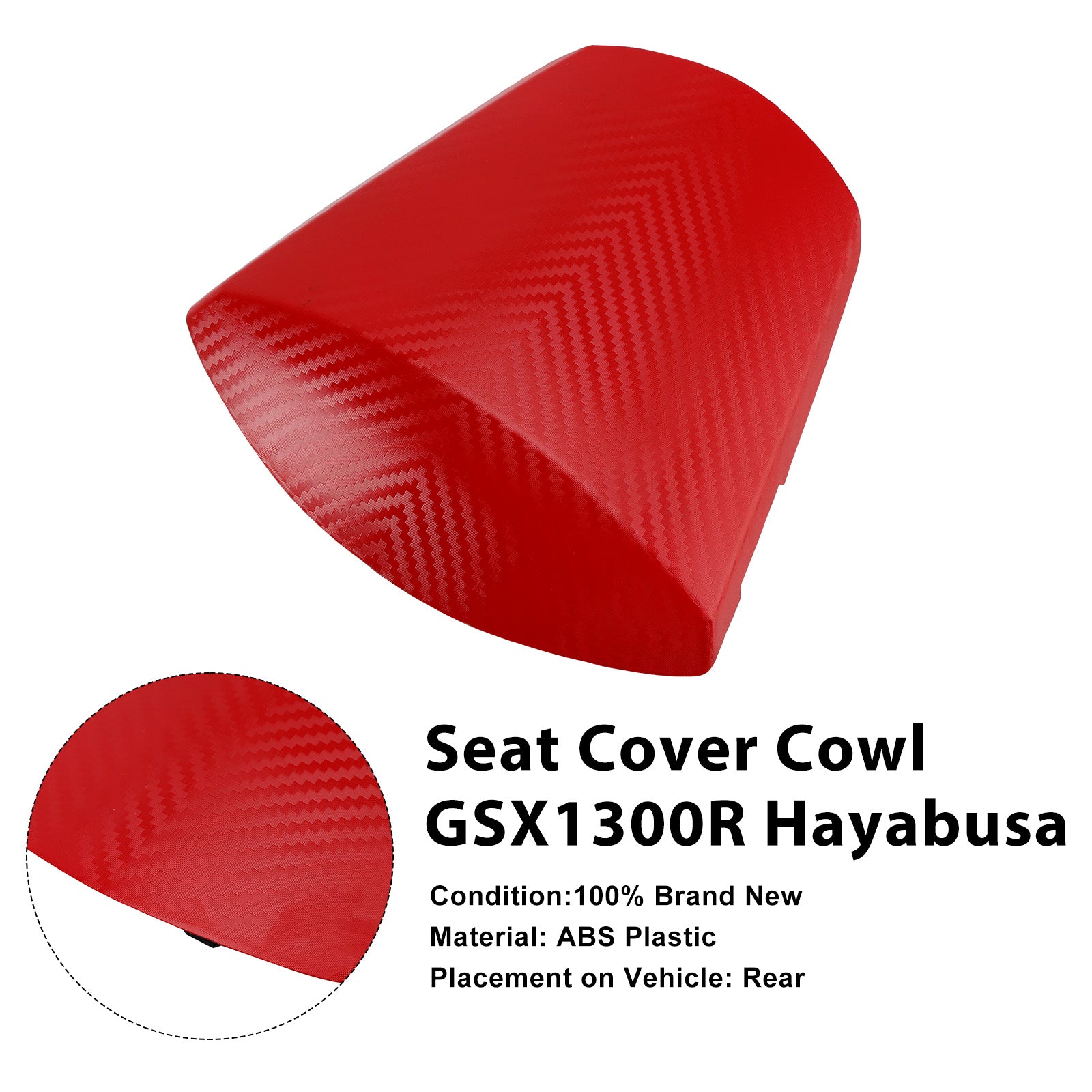 Housse de carénage de siège arrière Suzuki GSXR600 GSXR750 K11 2011-2026