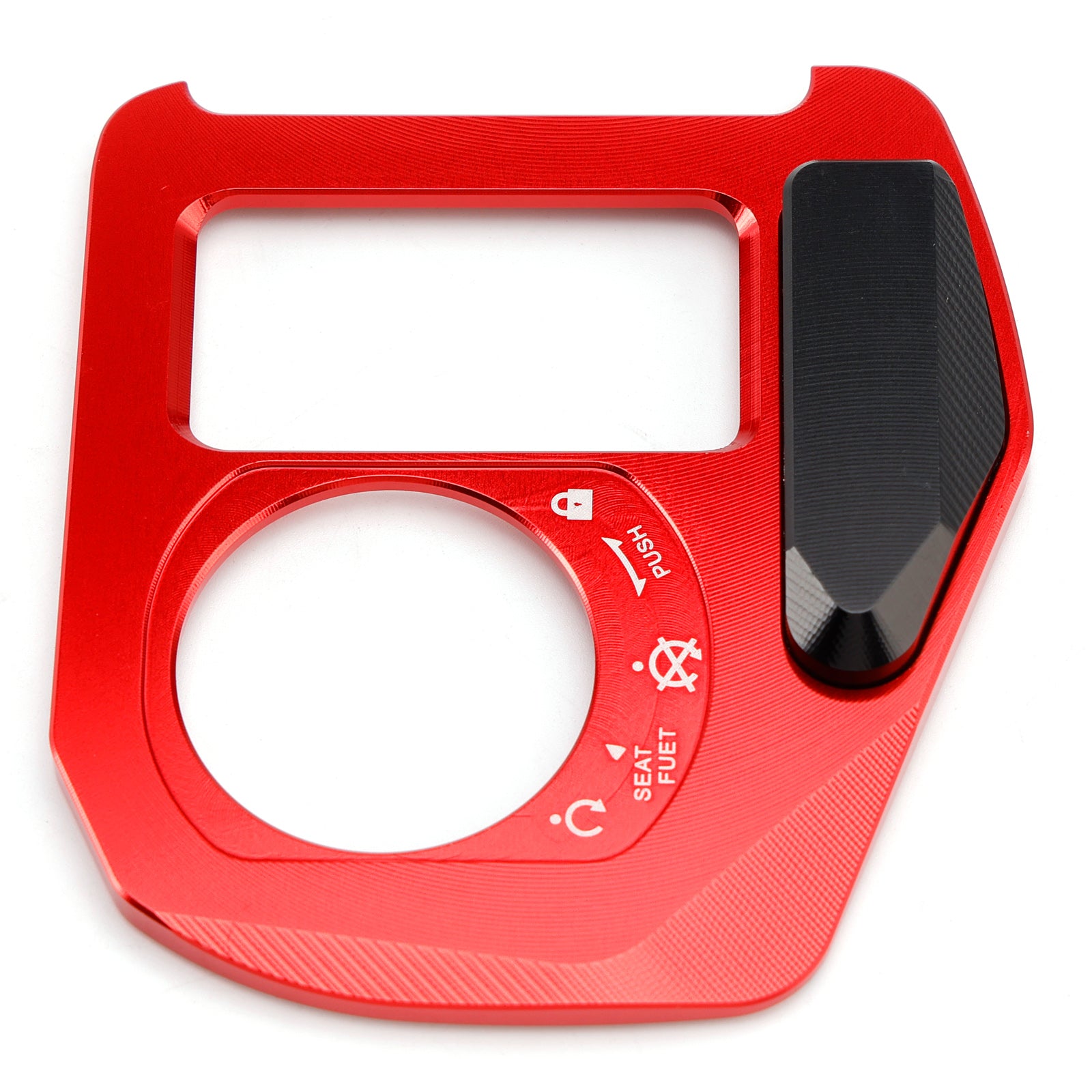 22-24 Honda ADV 160 ADV160 Aluminum Ignition Switch Cover Red