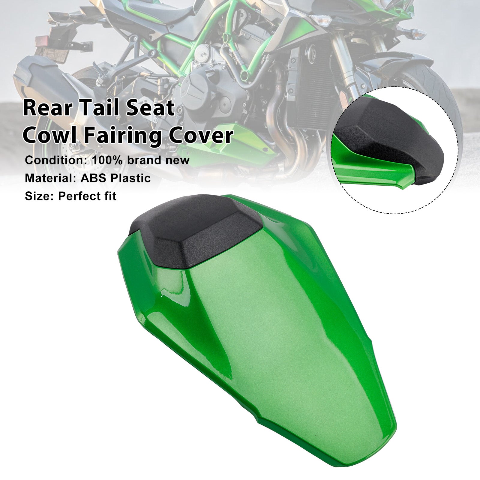 Kawasaki Z900 Z900SE 2025-2026 Couvercle de carénage de capot de siège arrière