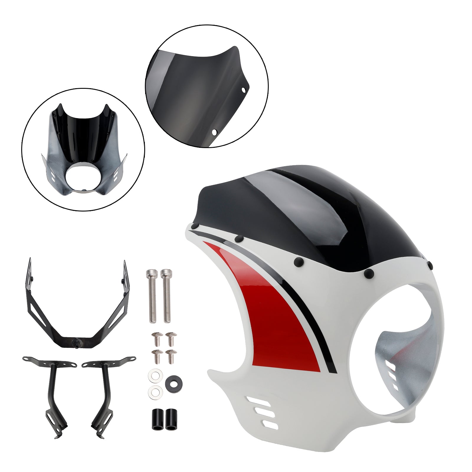 Yamaha XSR900 2022-2025 Headlight Fairing Windshield WindScreen