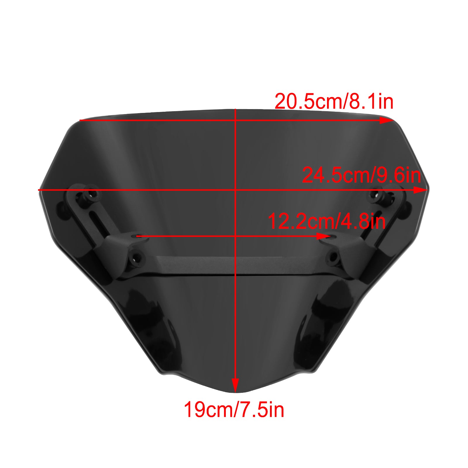 2023-2024 Honda CB750 ABS Motorcykel vindrutan vindruta