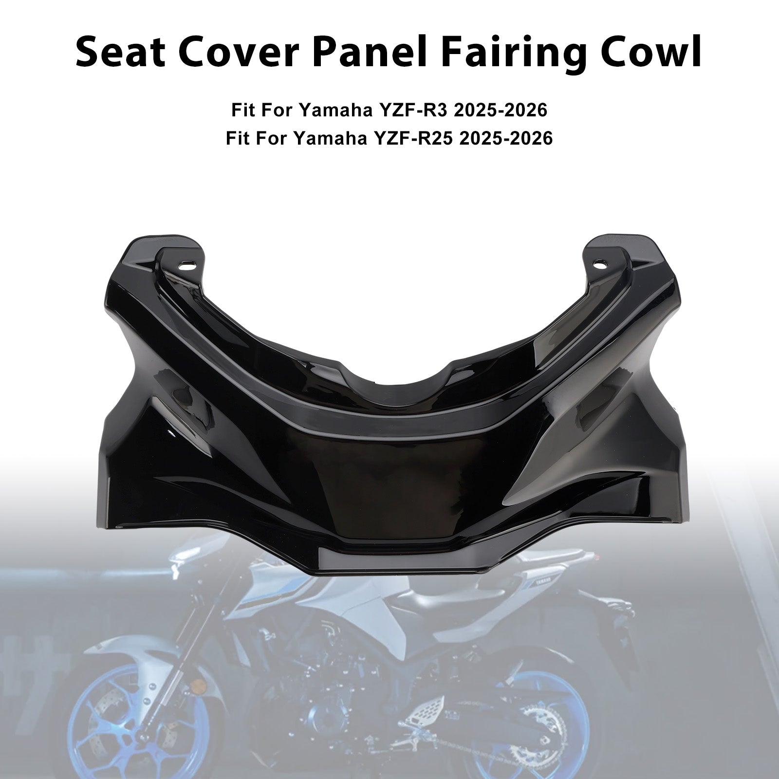 2025-2026 Yamaha YZF-R3 R25 MT-03 Seat Cover Panel Fairing Cowl