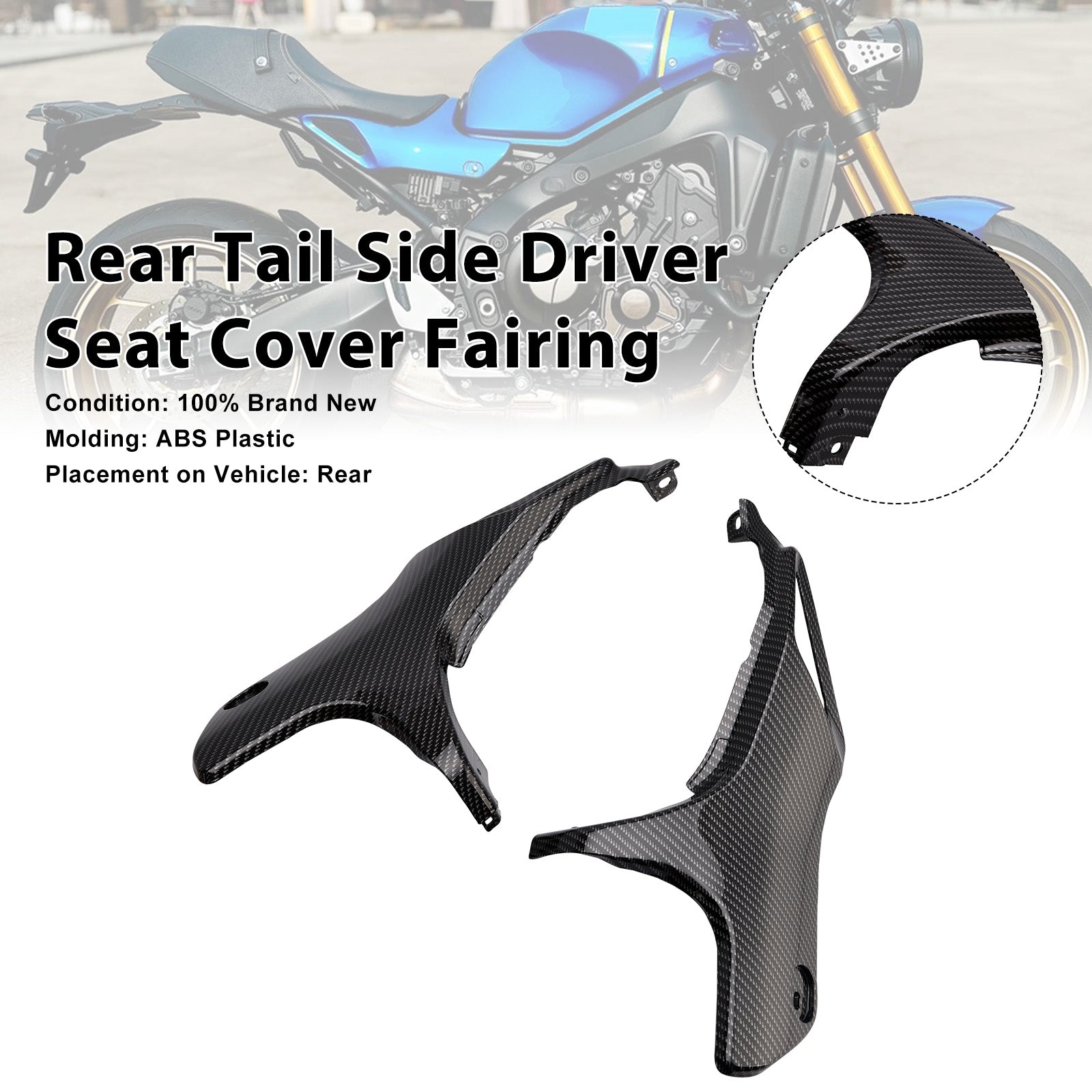 2022-2026 Yamaha XSR900 Side Seat Fairing Panel Cowl