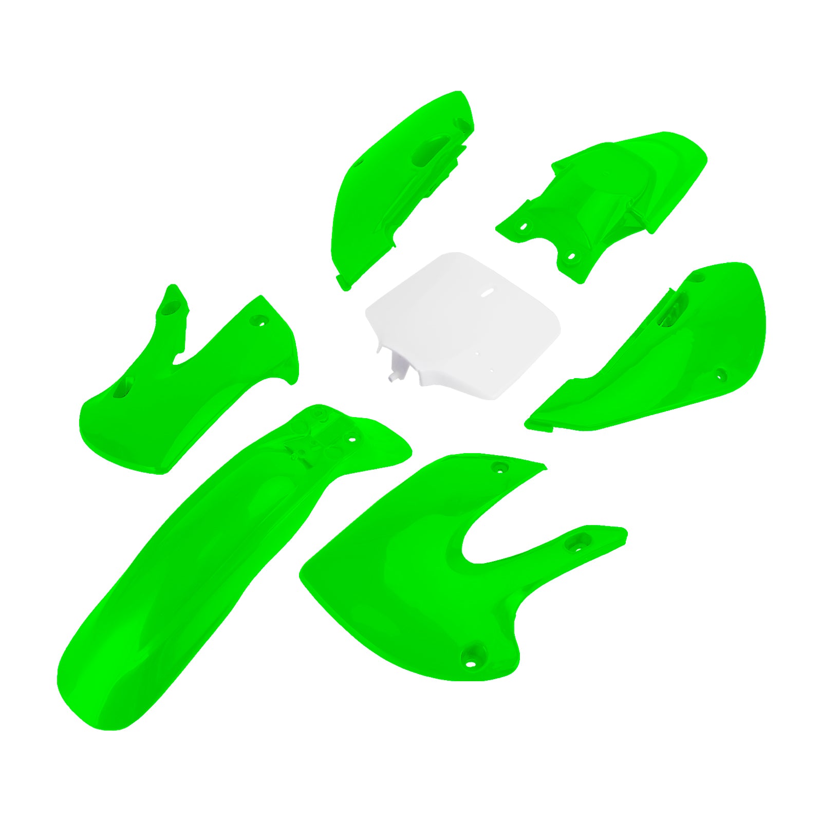 Injektion ABS Plastikkörperverkleidungskit für Kawasaki KLX110 KLX65 RM65 DRZ110