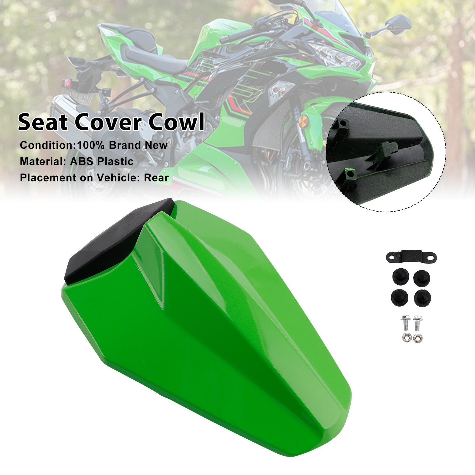 Kawasaki ZX25R ZX4R ZX4RR 20-25 Racing Tail Rear Seat Fairing Cowl