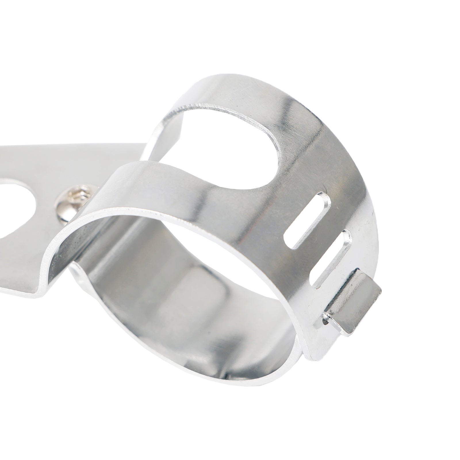 43mm-50mm Fork Motocicleta Adaptador do porta-farol de farol Chrome Monte Suporte