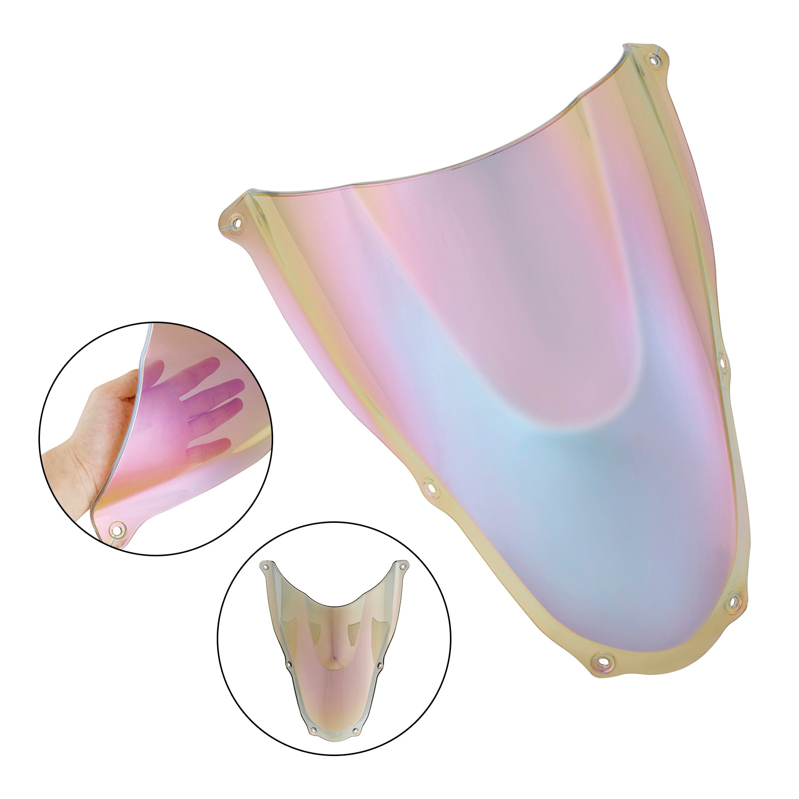 06-10 ヤマハ RS125 ABS オートバイ フロントガラス フロント スクリーン