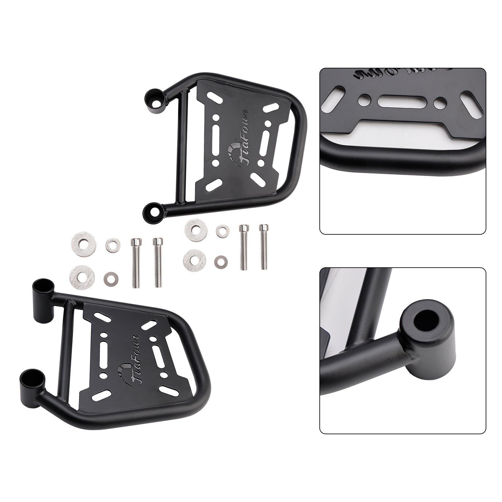 23-24 Eliminator 400 500 Luggage Rack Side Saddle Bag Mount Bracket Right