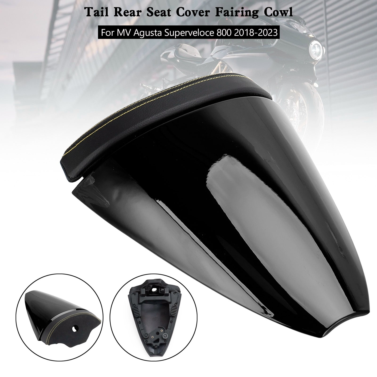 2018-2023 MV Agusta Superveloce 800 Tail Tylna pokrywa siedzenia Fairing Cowl