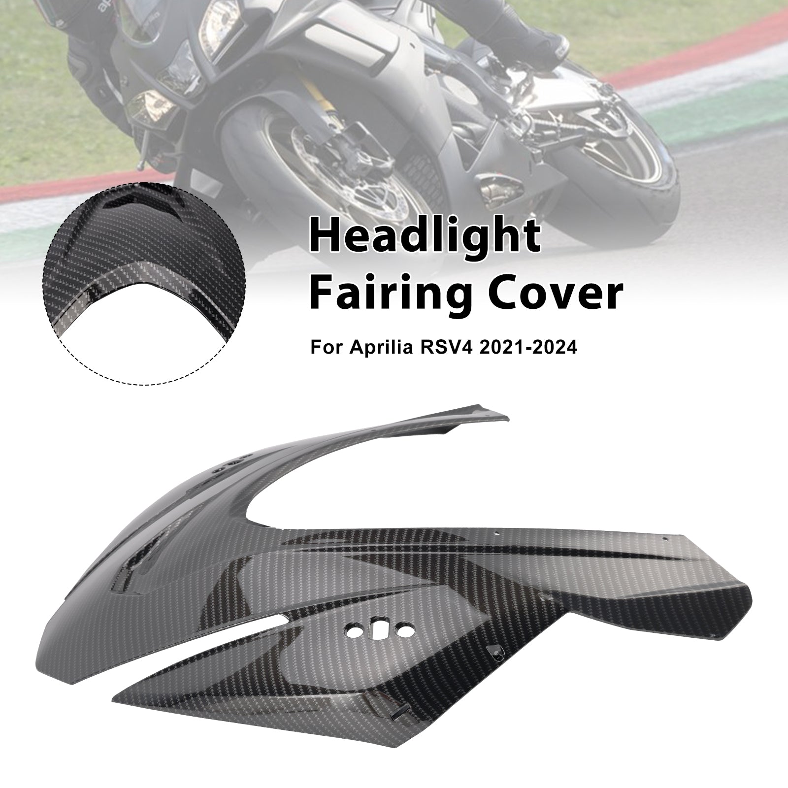 2021-2024 Aprilia RSV4 Headlight Fairing Windshield Cover