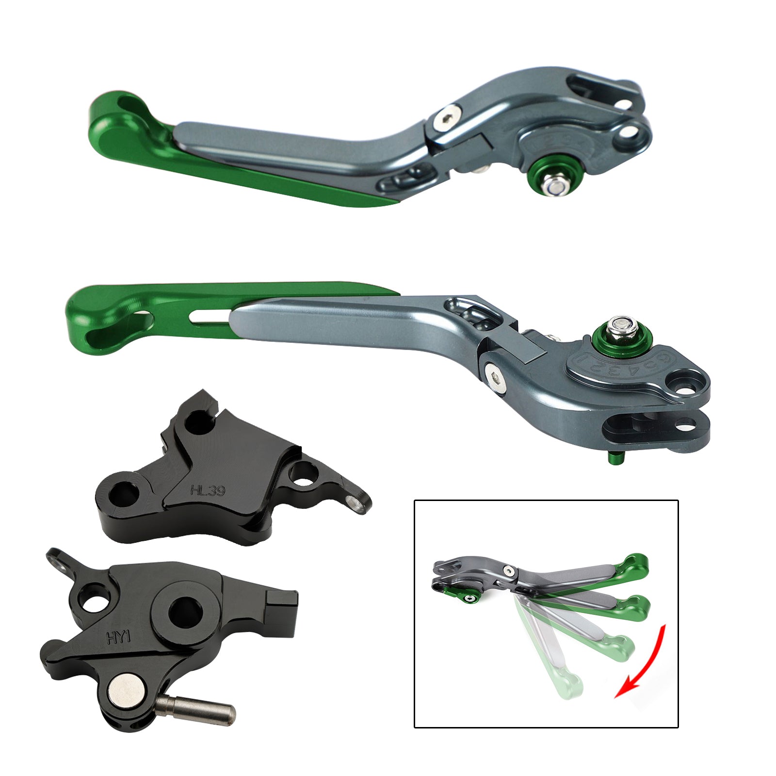 2021-2024 CFMOTO 700CL-X Heritage Adjustable Clutch Brake Lever