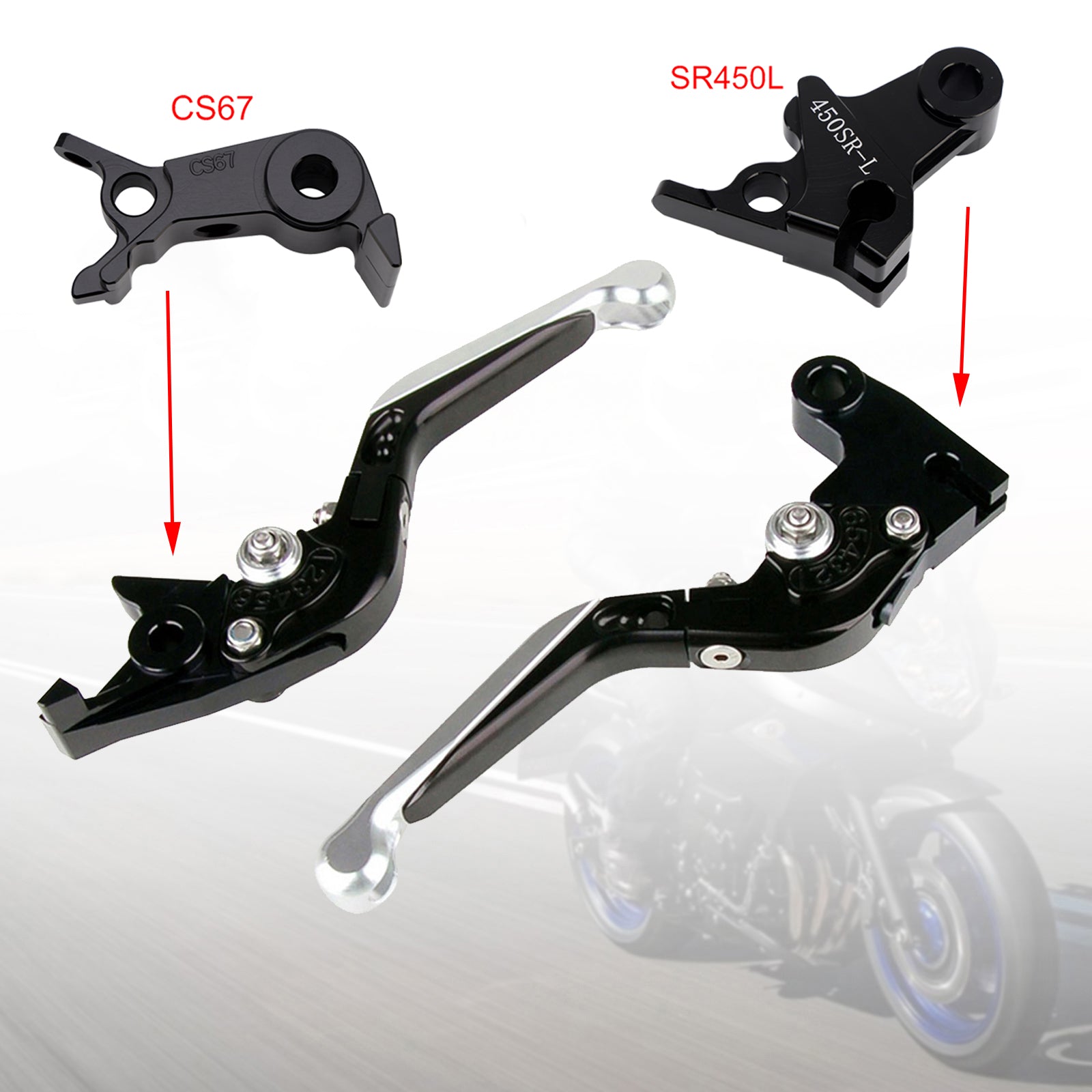 2024-2026 VOGE DS900X 900DSX Adjustable Clutch Brake Lever