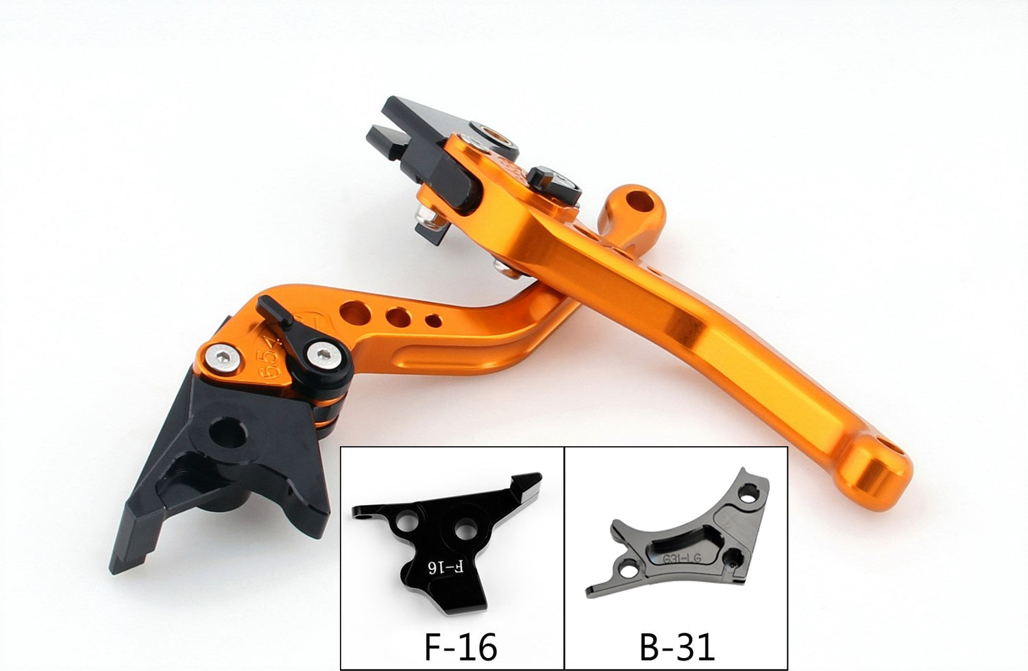 17-18 Kawasaki Kurzverstellbare Bremskupplungshebel Hebel