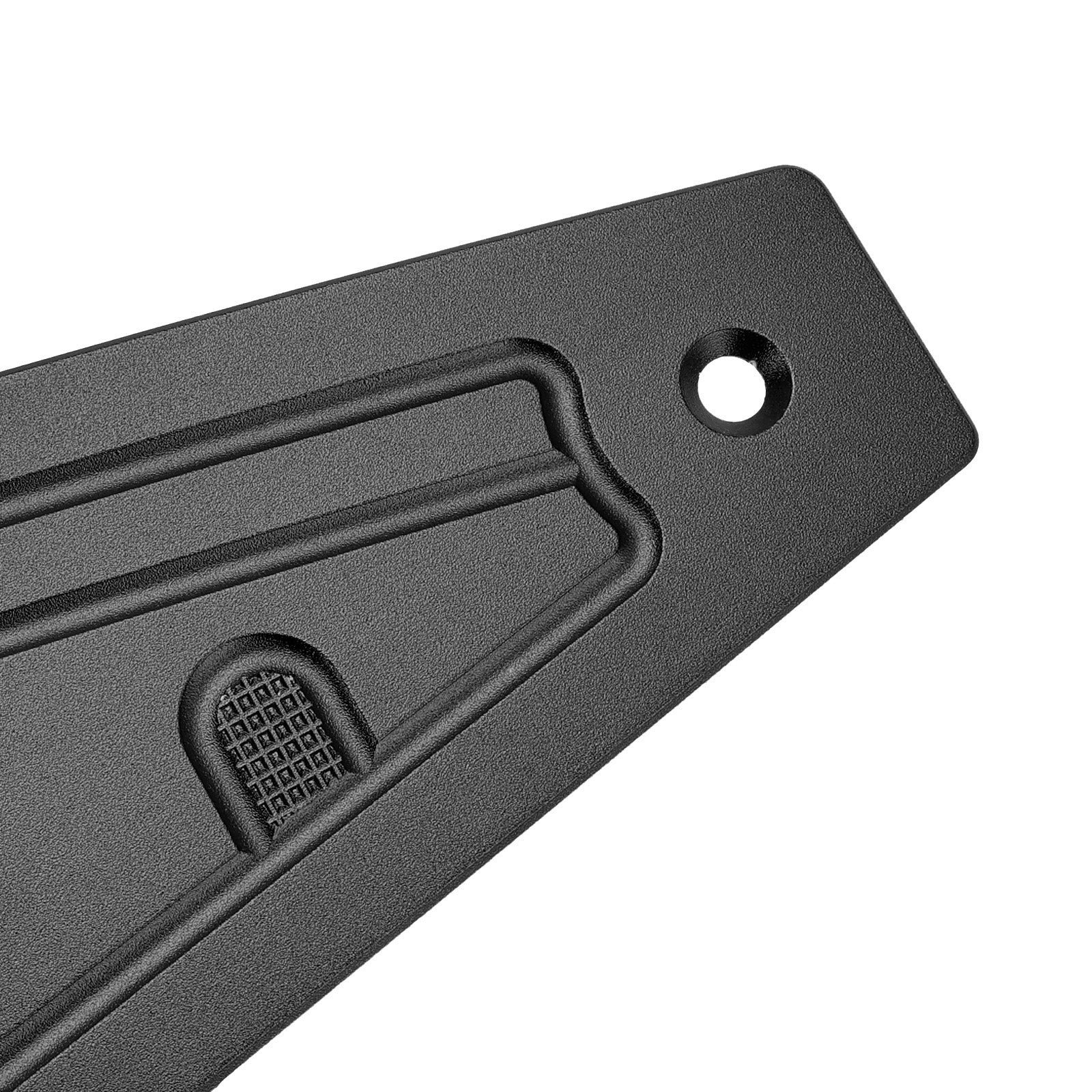 22-23 Aprilia SR GT200 SR GT125 Black Footboard Foot Rest Peg Pedal Plate