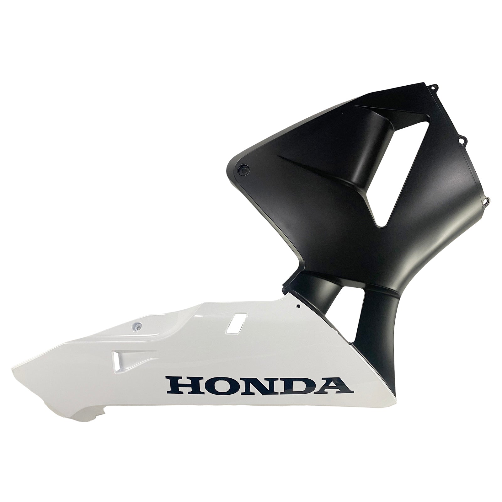 Amotopart 2005-2006 Honda CBR600RR Black White Fairing Kit