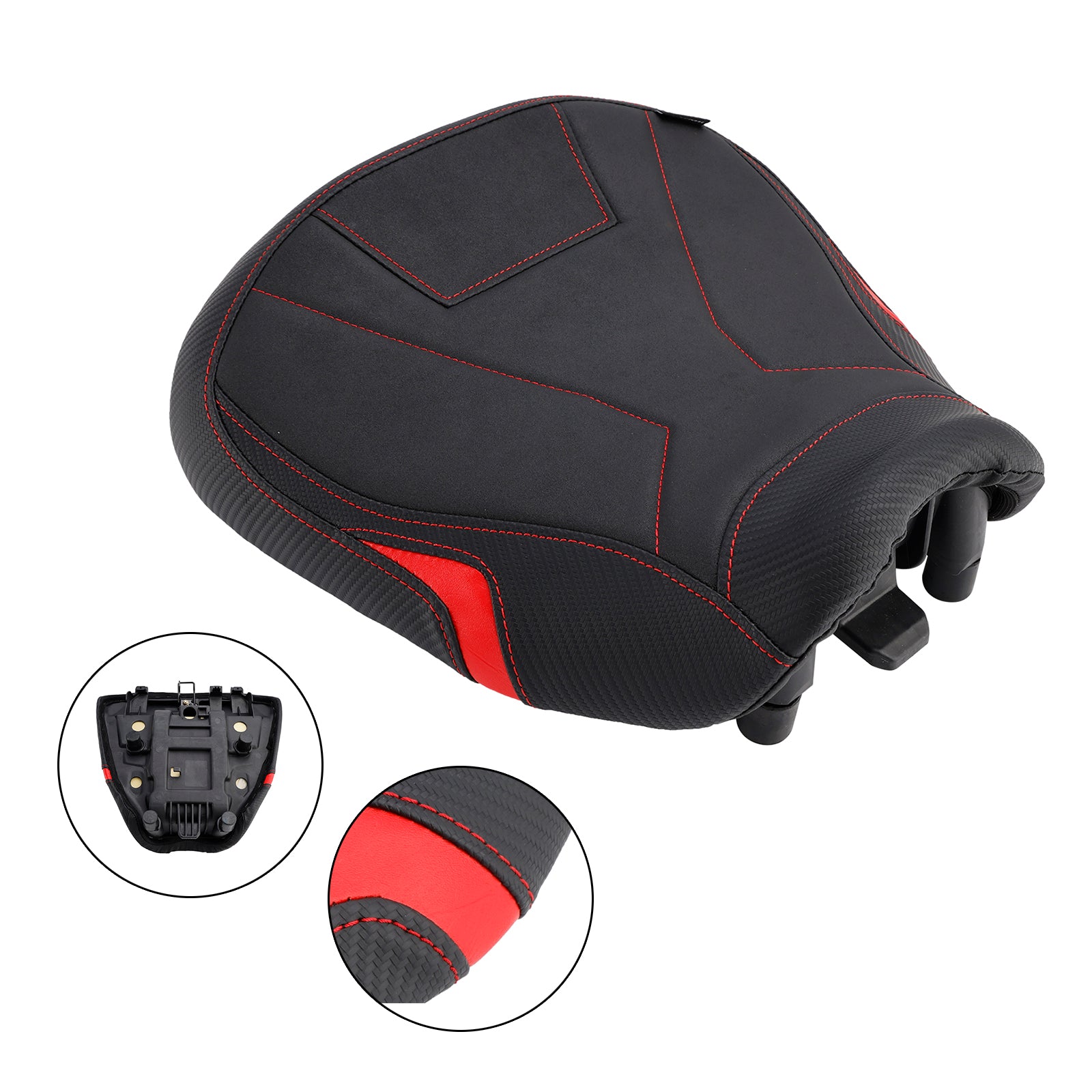 2021-2023 Yamaha Tracer 9/Gt Front Driver Raider Seat Pillion Saddle Black