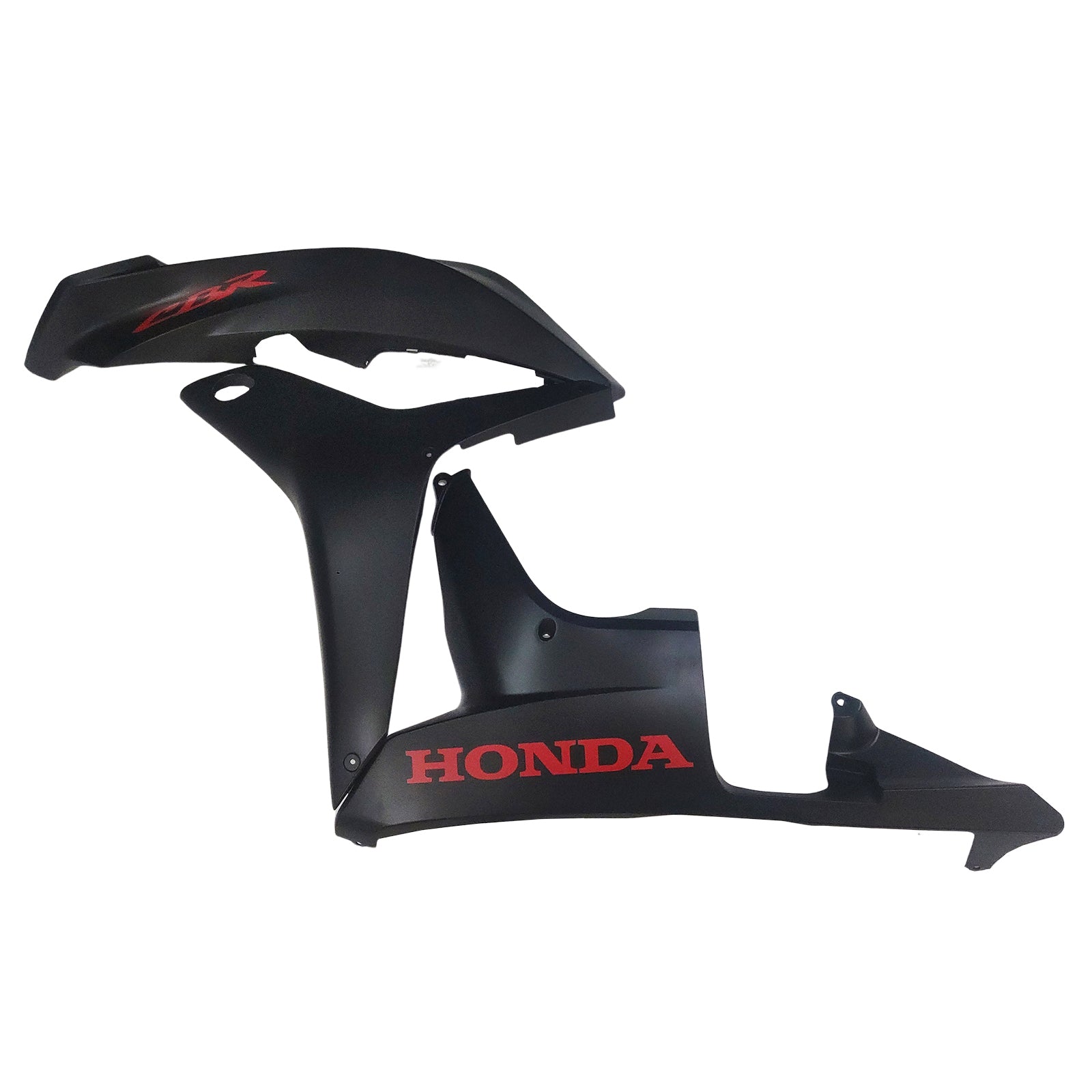 Amotopart 2007-2008 Honda CBR600RR Matte Black Red Fairing Kit