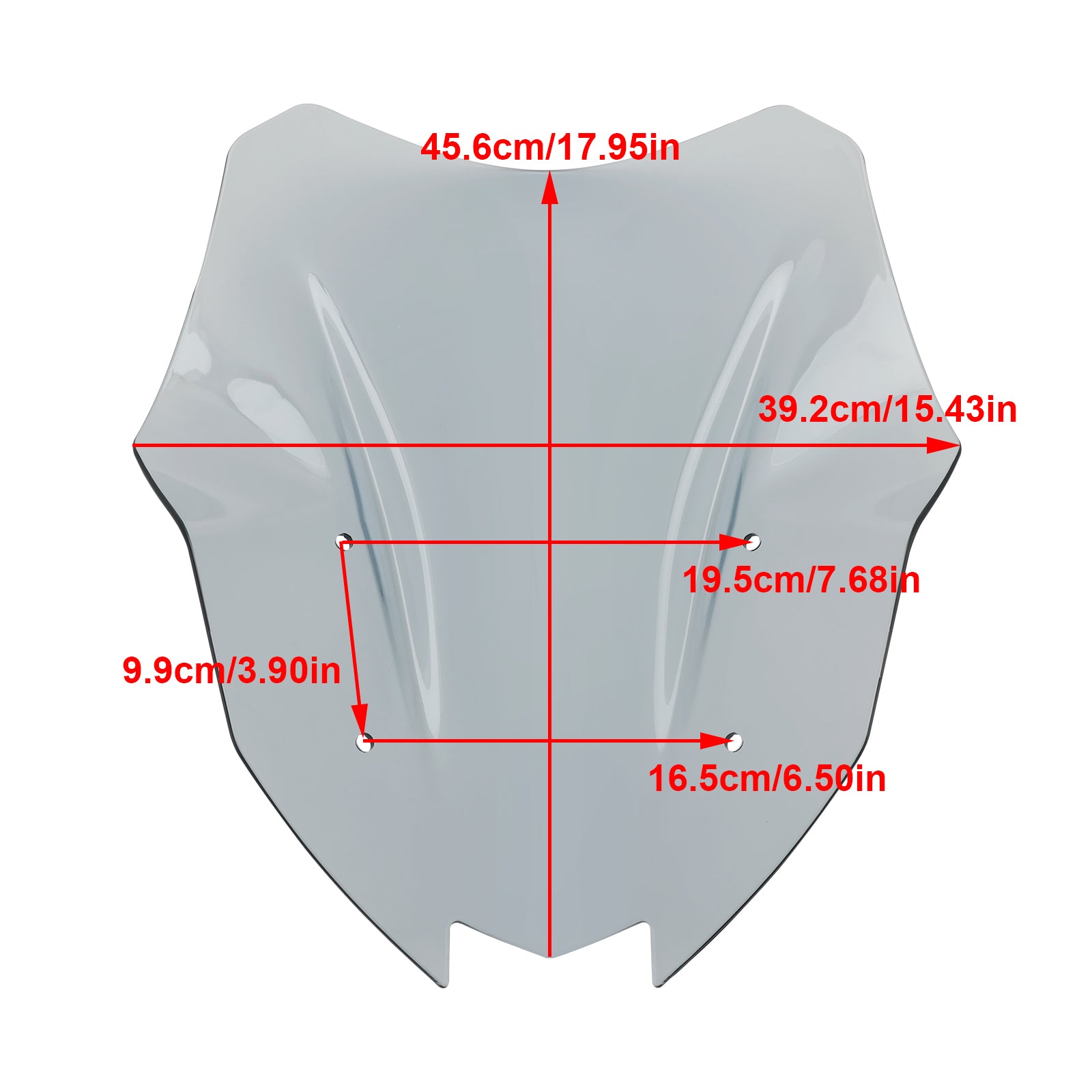 22-23 Kawasaki Versys 650 voorruit voorruiten