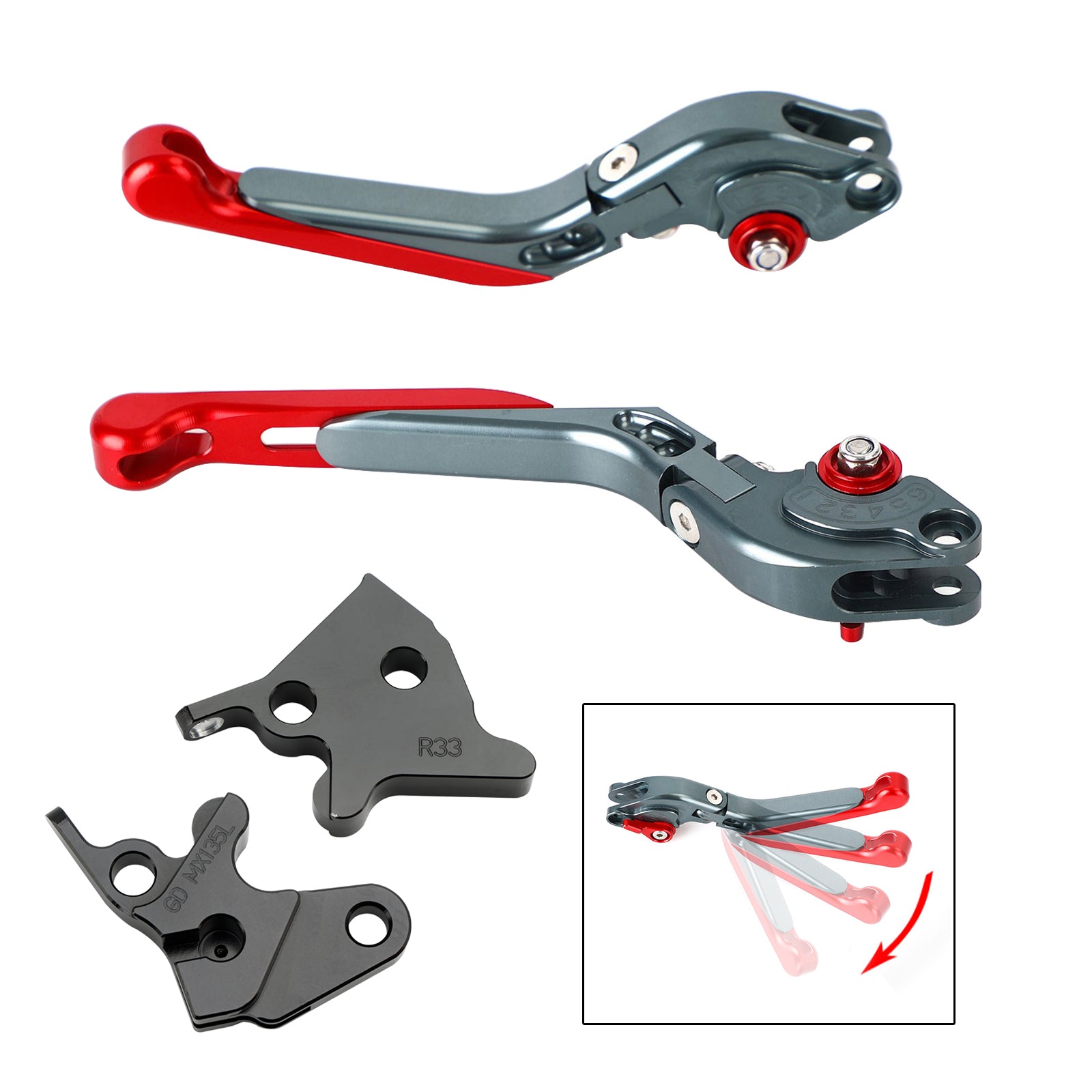 2005-2014 Yamaha YBR125 Einstellbarer Kupplungsbremshebel