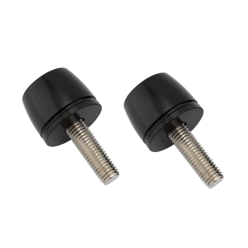 BMW R nine T R9T 14-21 CNC Black Handle Bar Ends Vibration Reducing Plugs